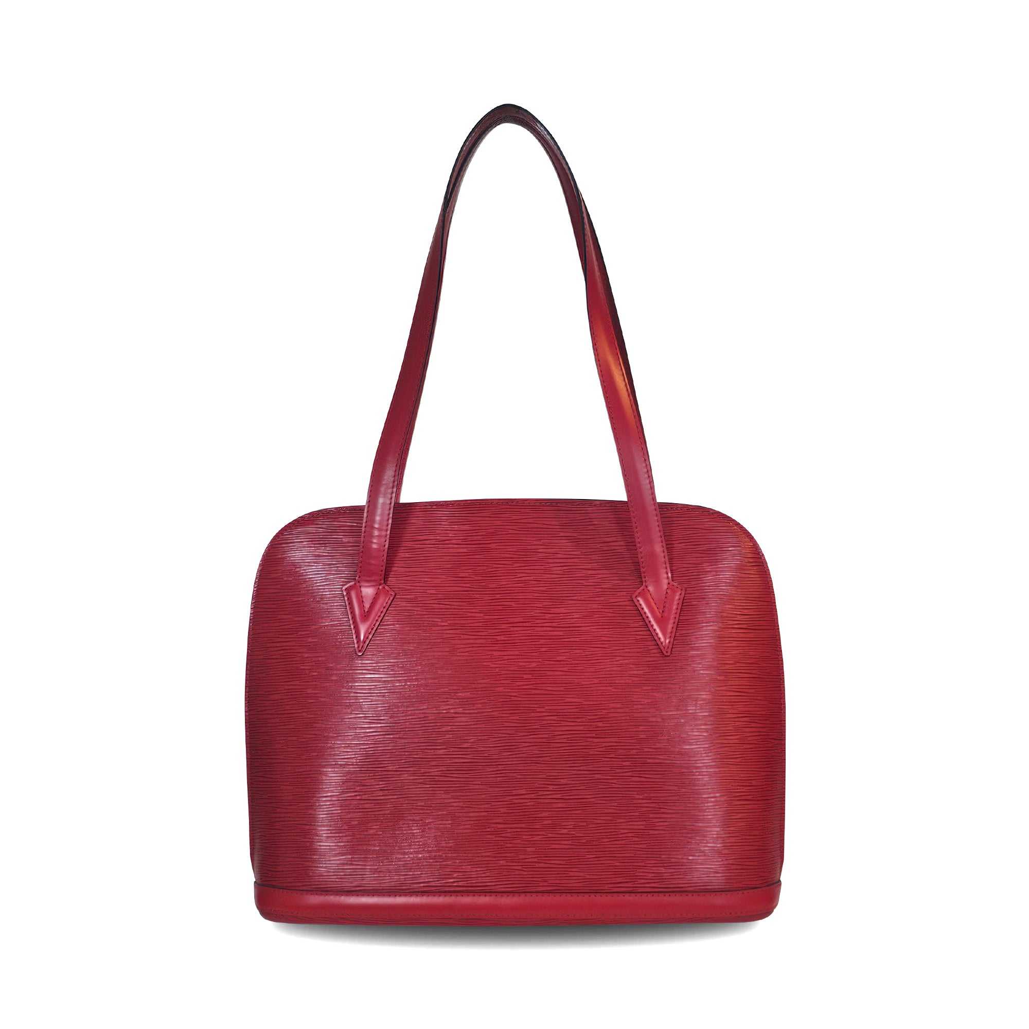 Louis Vuitton Epi Lussac Tote Red